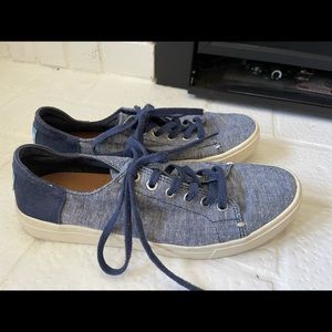 Toms Canvas Lace-Up Sneakers